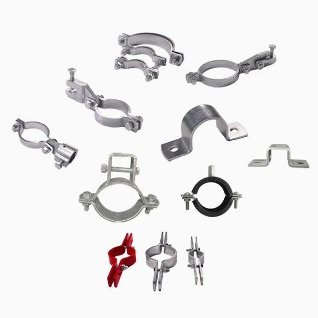 FM UL Sprinkler Pipe Clamp Saddles Conduit Hanger Stainless Ring Hanger Sanitary Tube Fire Fittings