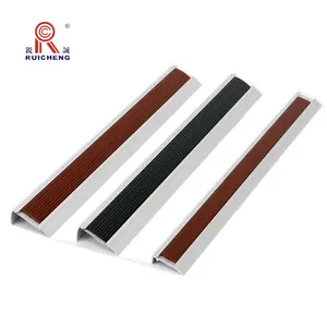 Nhôm Cầu Thang Nosing Edge Trim Không Thấm Nước Gạch Men Bước Tread Không Trượt Ngoài Trời