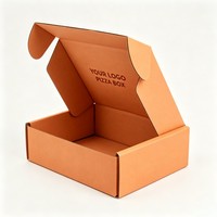 Boîte à courrier pliable personnalisée en carton ondulé recyclé avec finition mate pour l'expédition, le stockage et l'emballage des produits