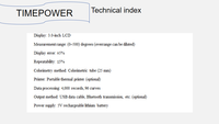 TIMEPOWER TP2115 High Precision Colorimeter with 0.0-14.0 pH & 5-40C Range for Multi-Industry Water Quality Detection