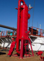 Séparateur de boue-gaz pour forage à haut volume / Gas Buster / Dégazeur Poor Boy pour tests de puits API