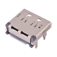 DP 리셉터클 20핀 암형 PCB 커넥터, SPCC/황동 쉘, 작동 온도 -55~+105도