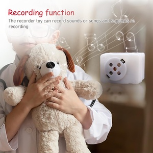 박제 동물 용 음성 녹음기 DIY 녹음 가능한 사운드 모듈 선물 상자 베개 용 미니 음성 녹음기 - Product Image 6