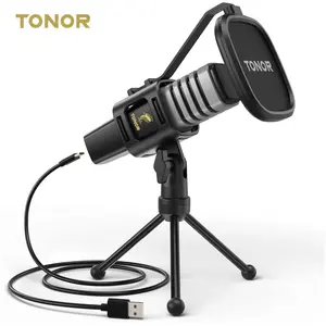 TONOR TC30 Top Seller 2023 New Arrival Promotion Cheap Desktop All in One USB C Microfone Microphone