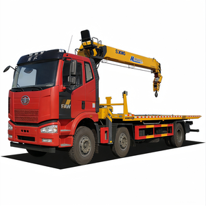 Camion de dépannage Chengli 6x2 avec grue télescopique à flèche droite à 4 sections, capacité de levage de 8 tonnes, camion de remorquage lourd - Product Image 2