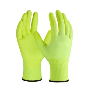 Guantes de Trabajo Personalizables al por Mayor, Material de Nylon Tejido con Pantalla Táctil, Recubrimiento de Nitrilo MicroFoam, Guantes de Seguridad para Hombre Directo de Fábrica - Product Image 1