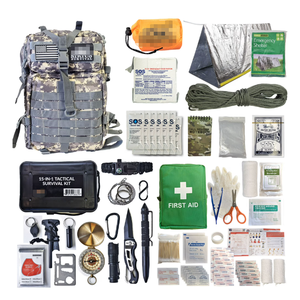 Kit <span class=keywords><strong>de</strong></span> <span class=keywords><strong>survie</strong></span> Bug Out Bag pour <span class=keywords><strong>1</strong></span> personne - Sac à dos <span class=keywords><strong>de</strong></span> <span class=keywords><strong>survie</strong></span> 50L - Outils <span class=keywords><strong>de</strong></span> <span class=keywords><strong>survie</strong></span> tactiques - Product Image 2