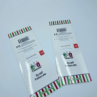 Carte d'emballage en papier pliable personnalisée avec fente Sombrero/Euro, carton thermoscellable pour articles de cuisine et de fête