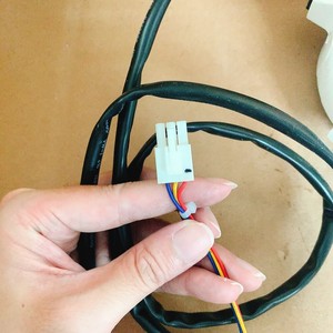 Moteur CC sans balais Guangdong Welling Resin Pack WZDK120 38g W pour remplacement du ventilateur extérieur de climatiseur central Midea - Product Image 2