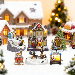 Sapin de Noël lumineux à LED en plastique, décoration moderne pour l'intérieur, salon, chambre, salle à manger - Product Image 6