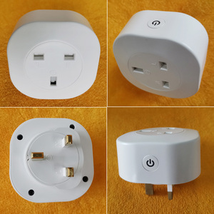 LEDEAST PA10-UK 220V Tuya Smart UK Standard <span class=keywords><strong>Lot</strong></span> 3 Pin Multi Wifi Smart Plug Socket 16A Smart Outlet for Smart Home - Product Image 3