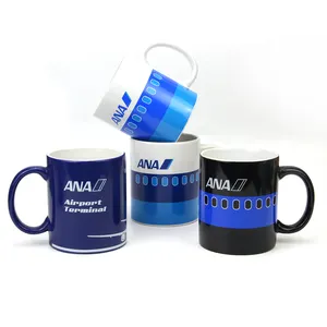 Personalizado design seu próprio logotipo branco osso fino caneca da china com impressão personalizada copo de chá e molhador osso china