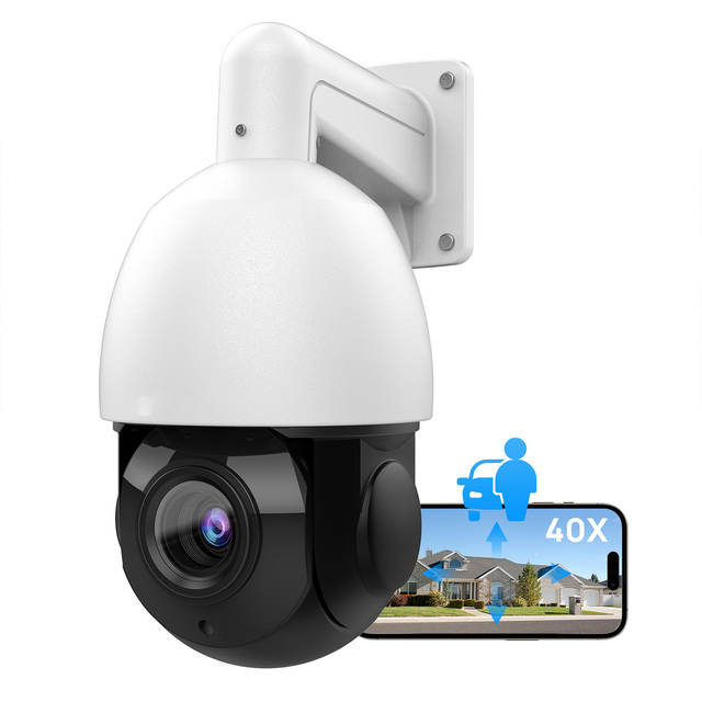 Auto-tracking Compatible HIk 8MP 4K Cctv Ip Network Camera 40X AF Humanoid Detection Speed Camera Dome Surveillance Camera
