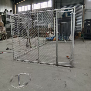 Galvanized Welded <strong>Outdoor</strong> Large <strong>Dog</strong> <strong>Kennel</strong> With Secure Lock - Product Image 5