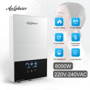 110V 5.5kW Instant Tankless Electric Water Heater °C °F Dual Display Constant Temperature Space-Saving ELCB for Bathroom - Product Image 6