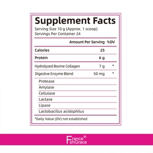 Colágeno en Polvo 246g en Oferta para Piel, Cabello, Uñas y Articulaciones, Proteína Hidrolizada para Adultos y Mujeres - Product Image 3