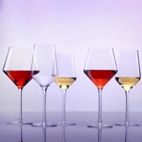 Verres à vin à pied en cristal sans plomb de qualité supérieure, design moderne, bol carré, pour vin rouge et blanc, transparents, à long pied, pour la maison et le bar