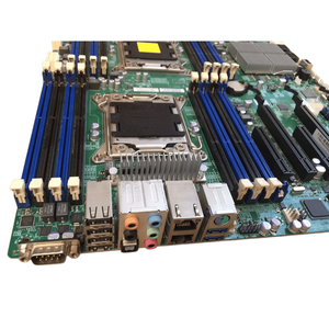 Placa base para estación de trabajo X9DAI MBD-X9DAI-O reacondicionada usada, doble LGA 2011 C602 E-ATX, 3× PCIe 3.0 x16, SATA 3.0, doble GbE - Product Image 2