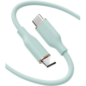 Cable <span class=keywords><strong>de</strong></span> datos <span class=keywords><strong>de</strong></span> silicona suave para móvil, Cable <span class=keywords><strong>de</strong></span> carga rápida USB C <span class=keywords><strong>de</strong></span> 60W, 27W y 20W para iPhone 12, 13, Max Pro, <span class=keywords><strong>Samsung</strong></span> S20, S21, S22, <span class=keywords><strong>2022</strong></span> - Product Image 6