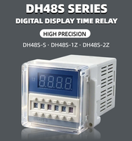 Relais temporisé électrique série DH48 DH48S-S, minuterie miniature étanche, minuterie numérique 220 V CA, relais de contrôle de cycle LCD