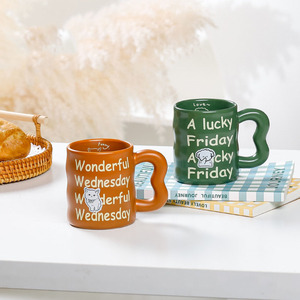 <span class=keywords><strong>Tasse</strong></span> en céramique de dessin animé animal anglais créatif <span class=keywords><strong>tasse</strong></span> à café de jus de lait de petit déjeuner à la maison - Product Image 3