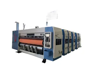 Автоматическая упаковочная машина для гофрированного картона с флексографической печатью