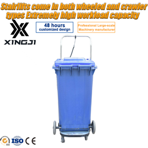 Chariot à plateforme électrique pliable en acier inoxydable pour transport lourd, capacité 300 kg, pour escaliers, OEM - Product Image 1