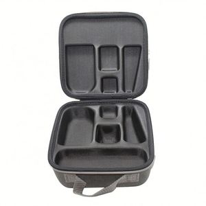 Étui carré grand format en EVA étanche avec fermeture éclair et sangle de transport, durable, personnalisable avec logo, ODM 19,5x19x11CM, pour appareils de beauté - Product Image 1