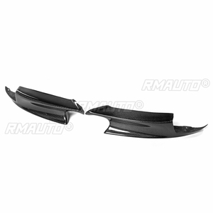 Protector de Parachoques Delantero Izquierdo+Derecho E90 E92 de Fibra de Carbono Real para BMW E90 E92 E93 M3 2007-2013 - Product Image 2