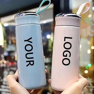 Botella de Agua Metálica Portátil de Doble Capa Multicolor con Logotipo Personalizado, Nuevo Estilo 2025 - Product Image 2