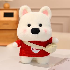 Peluche de Perro Personalizado - <span class=keywords><strong>Muñeco</strong></span> de Peluche de Perro Personalizable OEM/ODM, Lindo Peluche de Perro en Bolsa para Regalos de San Valentín y Marca - Product Image 2