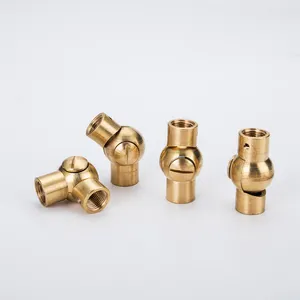 brass swivel joint ,adjustable swivel joint for lamp ,lighting ,display,90 degree swivel joint