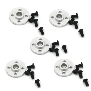 Metal Servo Arm 25T Round Type Disc Metal Horns for MG995 MG996R Rc Servos ACE Robot