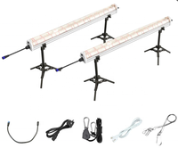 120W Full Spectrum Dimbare LED Kweeklampen onder de kweektent voor vegetatieve en bloeiende groei