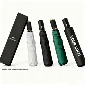 Parapluie pliant automatique portable 3 sections solaire de haute qualité pour l'extérieur, promotionnel et économique, de Guangdong, Chine, vente en gros - Product Image 4