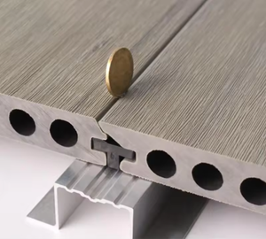 <span class=keywords><strong>Pavimentazione</strong></span> per Esterni in Composito Legno-Plastica WPC, Piastrelle Effetto Teak Impermeabili per <span class=keywords><strong>Giardino</strong></span>, Patio, Balcone e Villa - Product Image 4