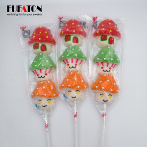 Uzun çubuk eğlenceli ebegümeci kebap lolipop toptan - Product Image 2