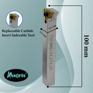 Fresa de 100 mm de diámetro con vástago R8 y punta de carburo indexable para centro de mecanizado CNC, fresado de un solo filo. - Product Image 5