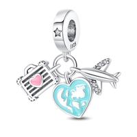 Nouveauté 2026 : Pendentif Breloque Lumineuse S925, Bijoux en Argent S925, Dropshipping Pris en Charge