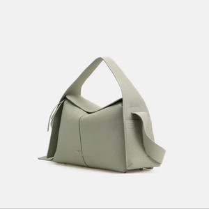 Elegent Design Ladies Genuine Leather Handbag 100% Leather Fashion Tote Bag 2025 Trendy Hobo Bag Small &amp; <strong>Medium</strong> <strong>Purse</strong> - Product Image 3