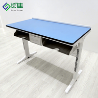 Tables et chaises biologiques de laboratoire universitaire Équipement de laboratoire en aluminium Mobilier de bureau à utiliser au collège