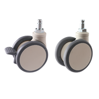 Schönes Design Hot Selling 5 Zoll 125mm Doppel räder Rollen Krankenhaus bett Caster Medical Wheels Caster