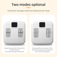 Masseur de pieds portable avec télécommande, 20 vitesses et batterie rechargeable