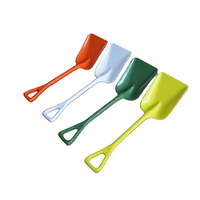 Pelle de jardin durable monobloc en PP grande pelle à tranches pour le bricolage, l'agriculture et le plastique