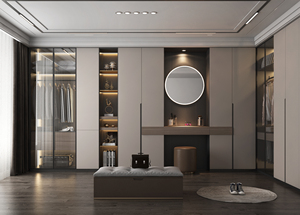 Muebles de Dormitorio y <span class=keywords><strong>Vestidor</strong></span> Abierto Moderno Personalizado para Toda la Casa - Product Image 4