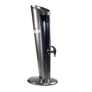 Dispenser per Bevande Calde e Fredde con Contenitore per Ghiaccio, Torre per Bevande in Acciaio Inox con Supporto, Adatto per Succhi e <span class=keywords><strong>Birra</strong></span> - Product Image 1