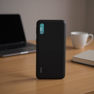 Carcasa Trasera Negra de Repuesto para Redmi 9A, Material ABS - Product Image 2