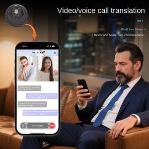 Traductor Inteligente Multi-idioma con Clip Trasero, Llamadas de Voz y <span class=keywords><strong>Video</strong></span>, Traducción Instantánea en 142 Idiomas, Compatible con <span class=keywords><strong>Android</strong></span>/iOS Móvil - Product Image 3