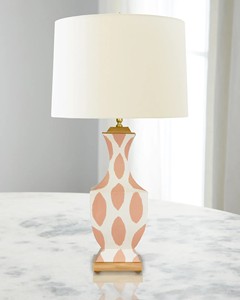 Scandinavian Modern Retro <b>Bedside</b> <b>Table</b> Lamps Dome Shade AC Power E26 Bulb Base Marble Finish - Product Image 4