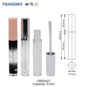 Étui à rouge à lèvres écologique, conteneur de brillant à lèvres PCR, tube de rouge à lèvres liquide 4 ml, tubes de brillant à lèvres avec applicateurs, logo personnalisé - Product Image 2